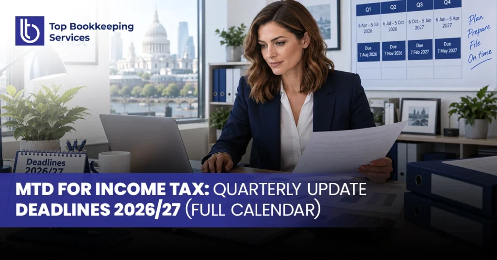 mtd quarterly update deadlines